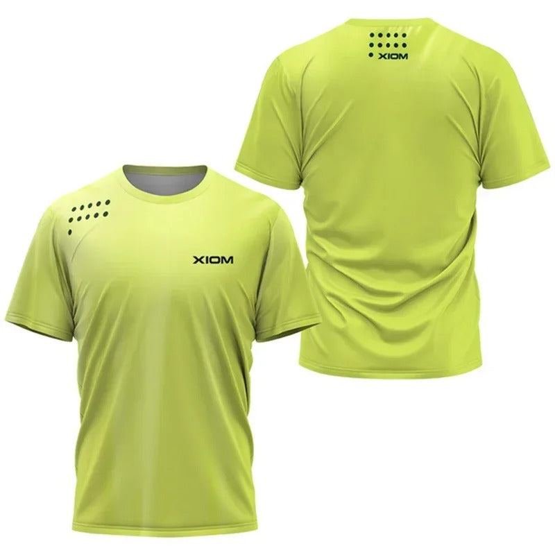 Men's table tennis T-shirt Gradient 3D printed pattern