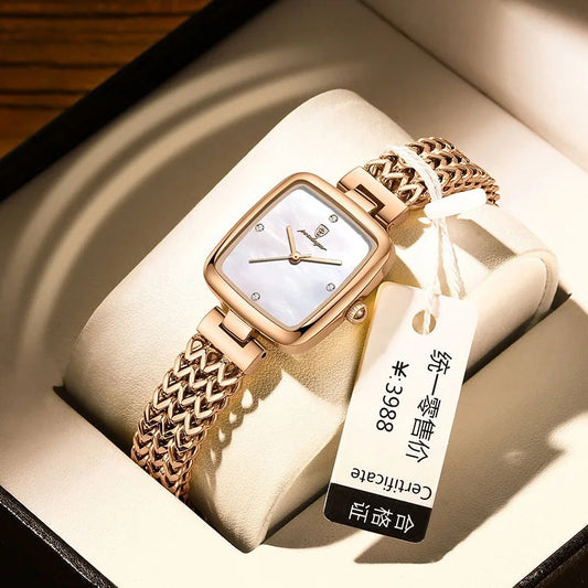 Square Ladies Watch Small Dial
