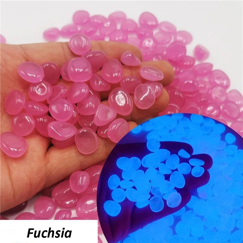 Luminous Stones Glow in The Dark
