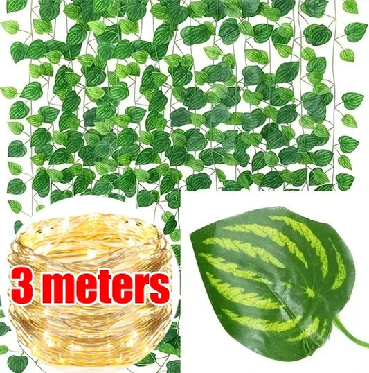 Green Leaf String  Fairy Light