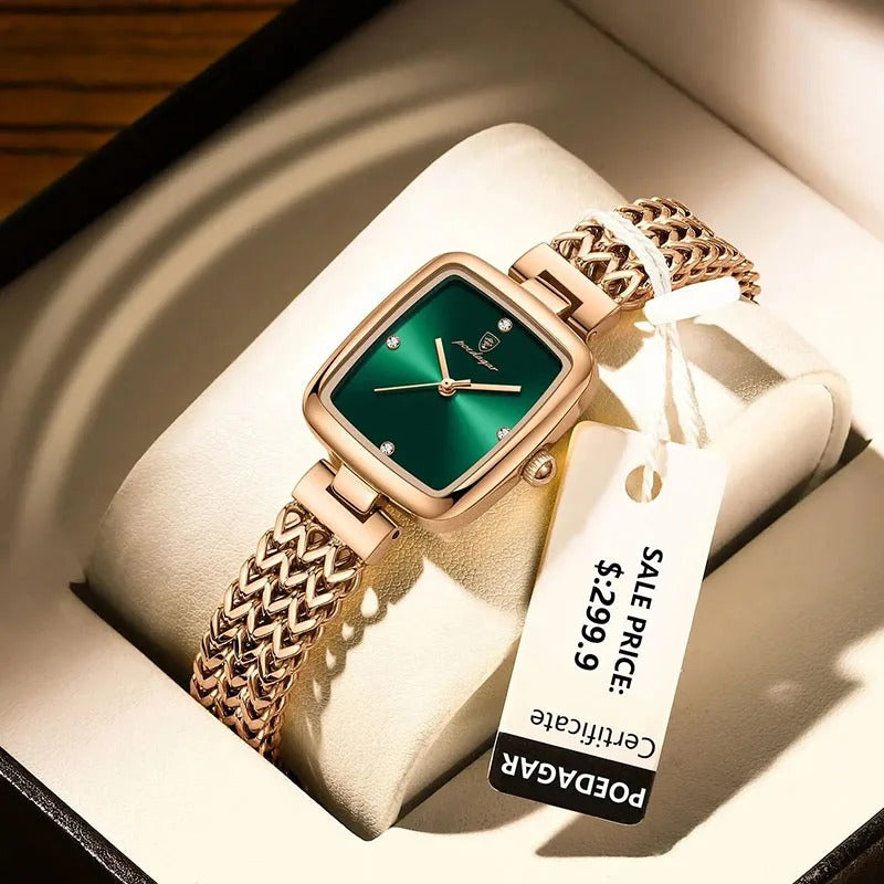 Square Ladies Watch Small Dial