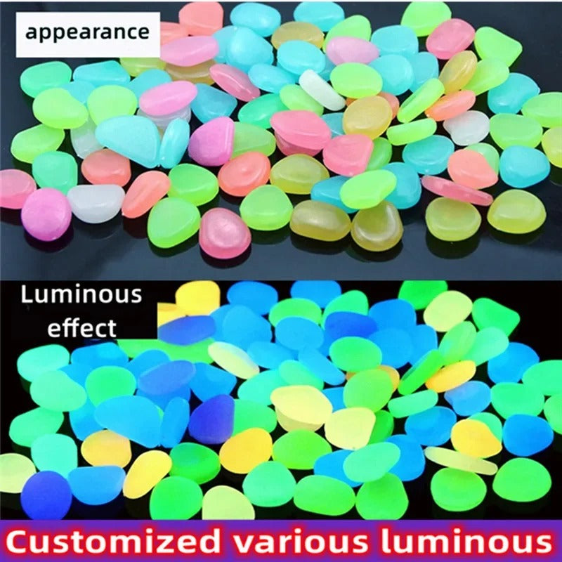 Luminous Stones Glow in The Dark