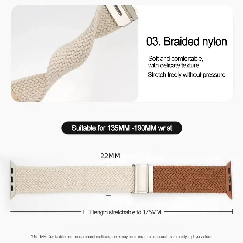 Braided Strap for Apple Watch Bands