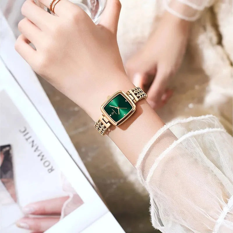 Square Ladies Watch Small Dial