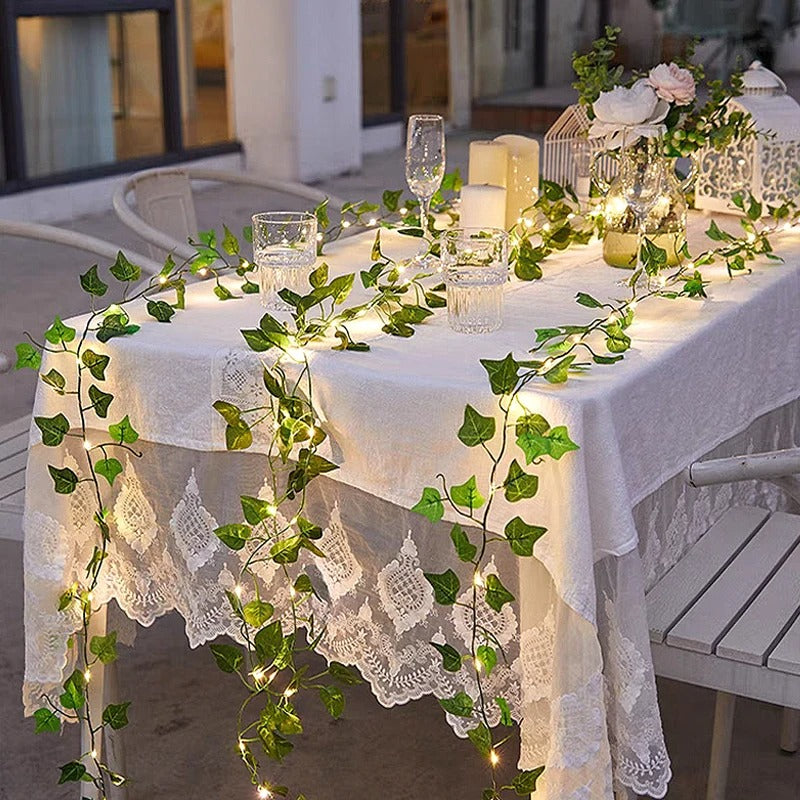 Green Leaf String  Fairy Light