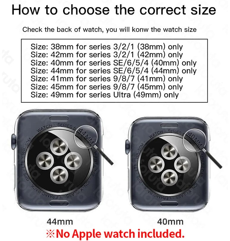Braided Strap for Apple Watch Bands