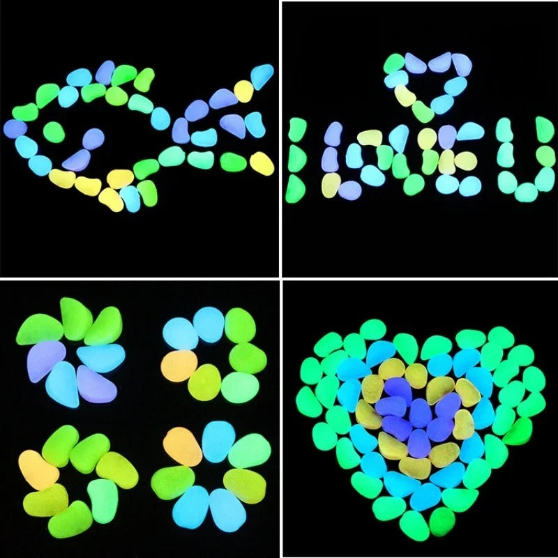 Luminous Stones Glow in The Dark