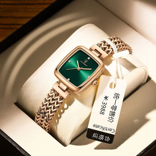 Square Ladies Watch Small Dial