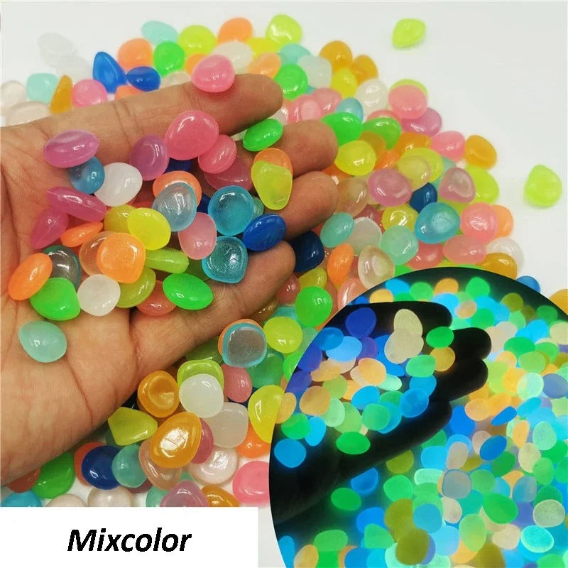Luminous Stones Glow in The Dark